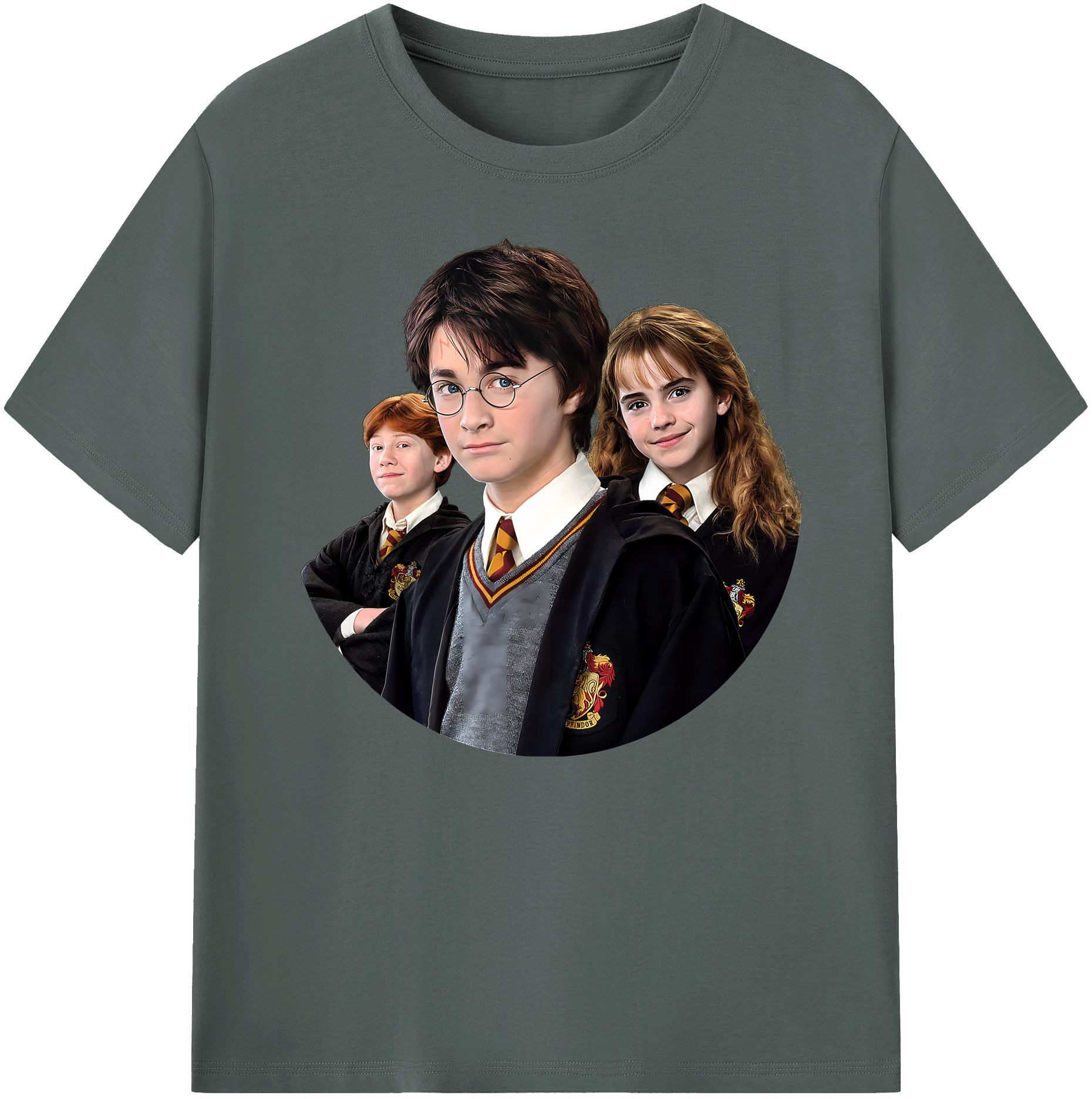 （画像用） Harry Potter ハリー・ポッターシリーズ 綿100％ メンズ半袖Tシャツ｜肌触りやわらか＆通気性